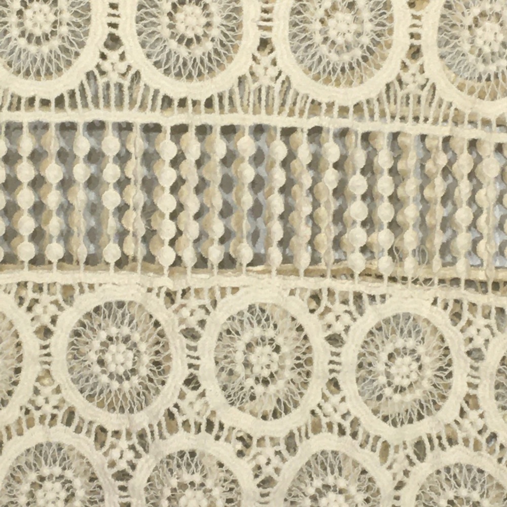 Boho Cream Crochet Tank Top Festival - Picture 5 of 14